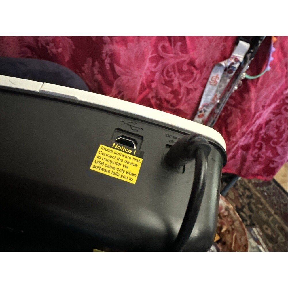 Brother P-Touch PT-2730 Label Thermal Printer Tested Working With Cord And Disc - Picture 6 of 16